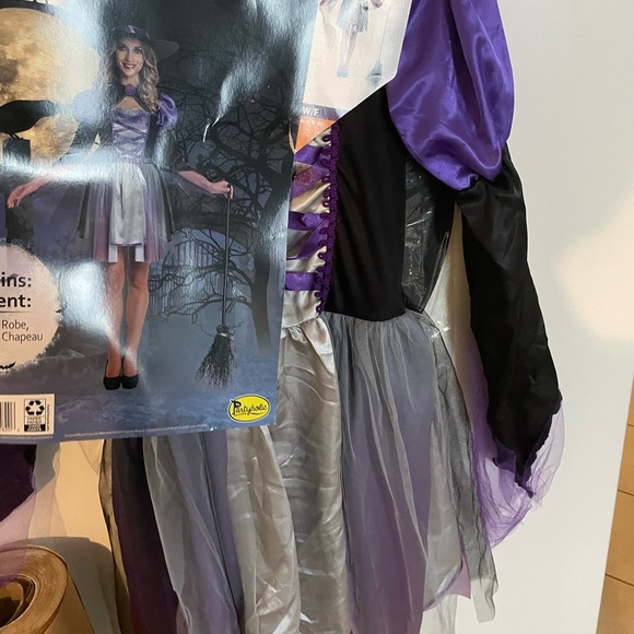 Costume witch size 8/10 médium New - Picture 3 of 6